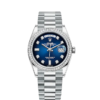 Rolex Day-Date, 36mm, Platinum and Diamonds, Ref# 128396tbr-0008