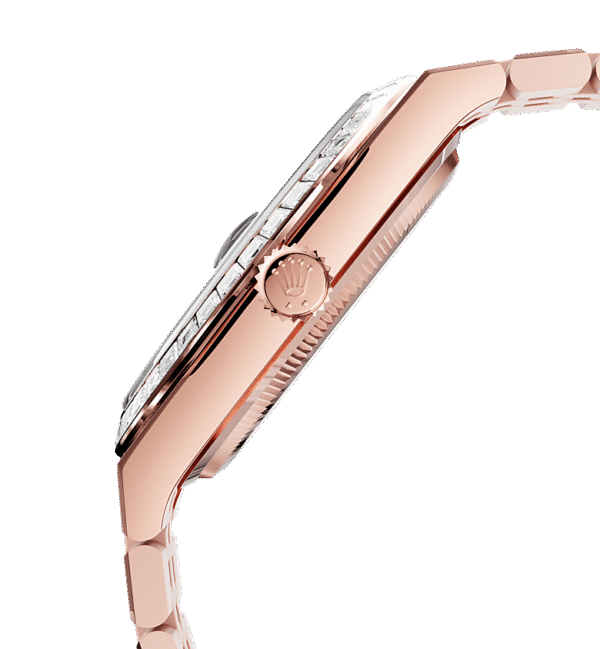 Rolex Land-Dweller 40mm Oyster Everose Gold & Diamonds M127385TBR-0003