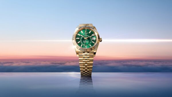 654b30dea27a6a4fc613ee3a31e43d76837cb173 Unworn 2025, Rolex Sky-Dweller, 42mm, 18k Yellow Gold, Ref# 336938-0008, box & papers