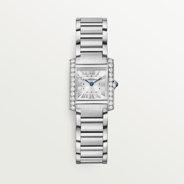 6689ae55febae56084847e3e55c1c18fddbc6639 Unworn Cartier Tank Francaise, Stainless Steel, 25.7mm x 21.2mm, Ref# W4TA0020, box and papers