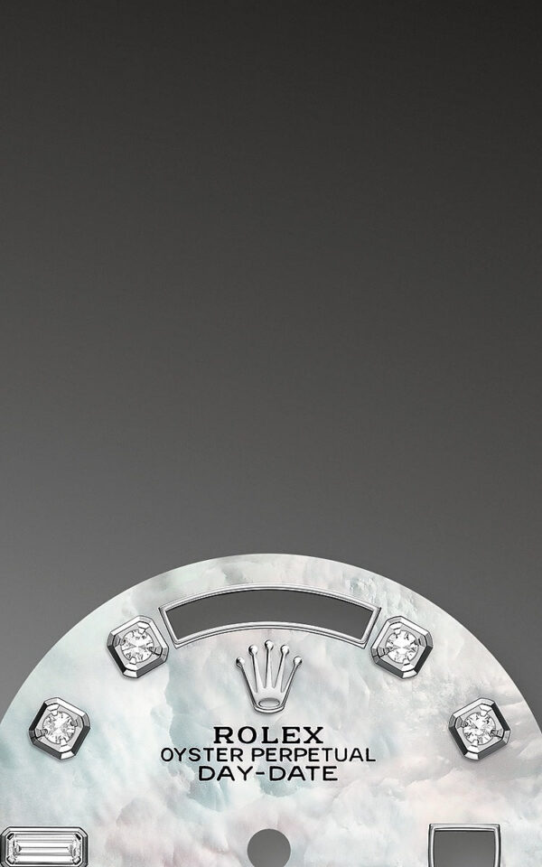 Rolex Day-Date 36 White gold Ref# 128349RBR-0004