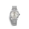 Rolex Lady-Datejust 28, Oystersteel and 18k White Gold, Ref# 279384RBR-0007