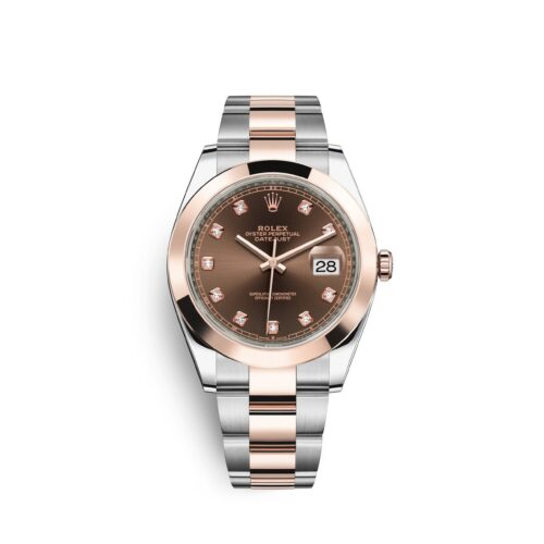 683f854d589895ce2e2bb2e32249e59777f7aa38 Rolex Datejust 41, 18k Everose Gold and Stainless Steel, 41mm, Ref# 126301-0003
