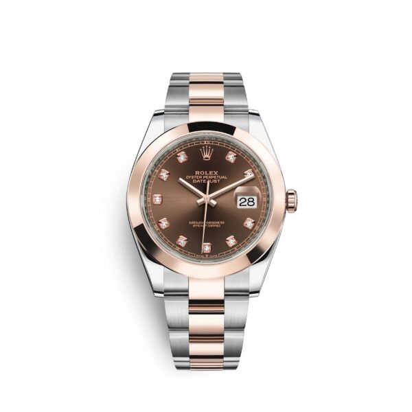 683f854d589895ce2e2bb2e32249e59777f7aa38 Rolex Datejust 41, 18k Everose Gold and Stainless Steel, 41mm, Ref# 126301-0003