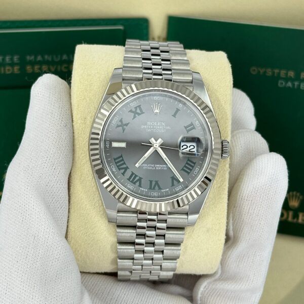 6899eadc096acdd2a1f85110674042037da5c847 Rolex Datejust 41, Stainless Steel and 18k White Gold, 41mm, Ref# 126334-0022