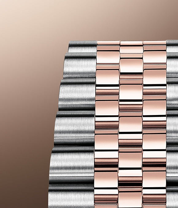 Rolex Datejust 36 Oystersteel and Everose gold Ref# 126281RBR-0001