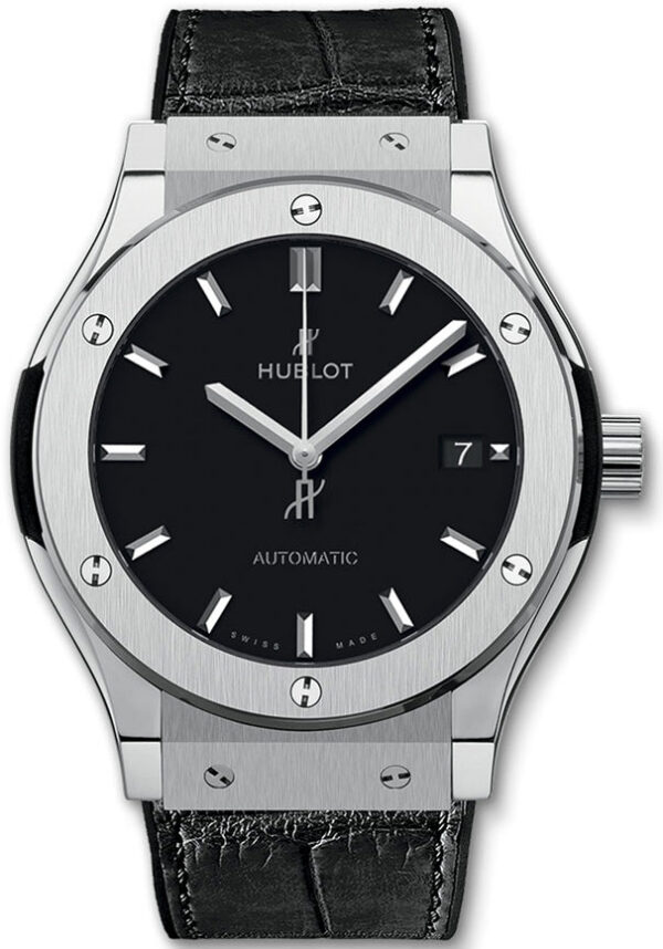 69ee6bc25c045f492f0ddfee09ca066dfeab36f0 Hublot Classic Fusion Titanium 42mm, Ref# 542.NX.1171.LR