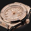 6afbfb0c2186ecd09ff18b371dff5a0475c700d6 Hublot Big Bang ONE CLICK KING GOLD FULL PAVÉ Ref# 485.OX.9000.RX.1604