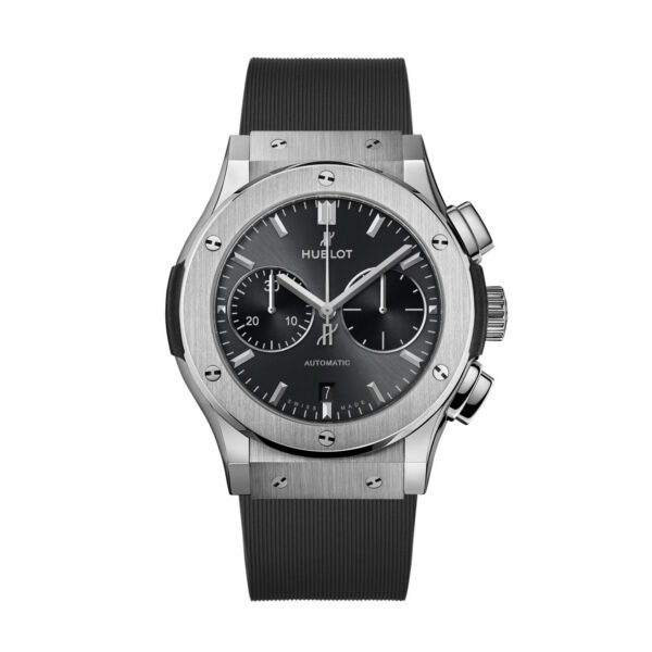 Hublot Classic Fusion Racing Grey Chronograph Titanium, 45mm, Ref# 521.NX.7071.RX, Unworn 2025