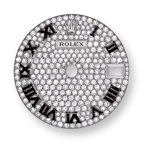 Rolex Lady-Datejust 28mm, 18k White Gold, Ref# 279139rbr-0014