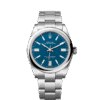 Unworn 2025, Rolex Oyster Perpetual, Oystersteel 41mm, Blue dial, Domed Oyster, Ref# 134300-0009, box and papers