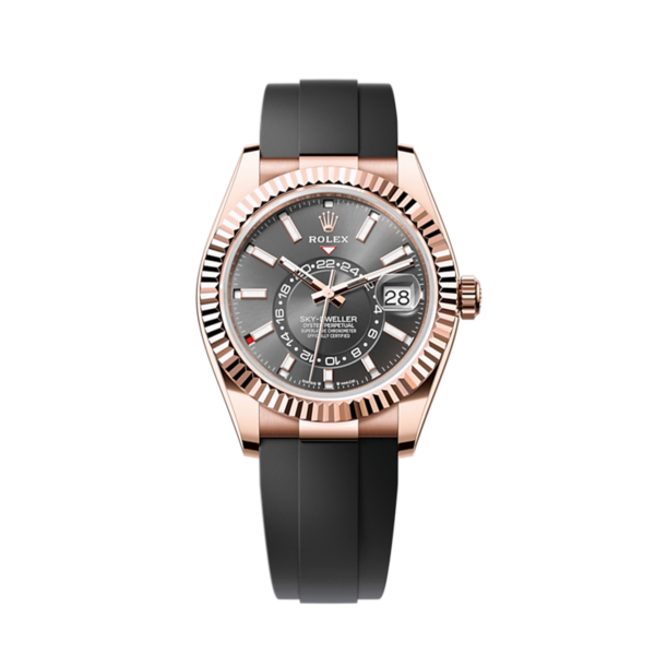 7240b1e9f6f03386d888262f8817ae3ca3b02235 Rolex Sky-Dweller, 42mm, 18k Everose Gold, Ref# 336235-0004