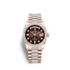 Rolex Day-Date 36 Everose gold Ref# 128345RBR-0041