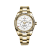 Rolex Sky-Dweller 42mm, 18k Yellow Gold, Ref# 326938-0005
