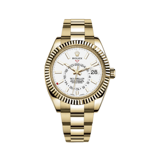 Rolex Sky-Dweller 42mm, 18k Yellow Gold, Ref# 326938-0005