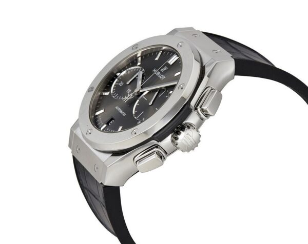 Hublot Classic Fusion Racing Grey Chronograph Titanium 45mm, Ref# 521.NX.7071.LR, Unworn 2025