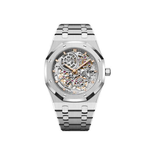 Audemars Piguet Royal Oak “JUMBO” EXTRA-THIN OPENWORKED “50TH ANNIVERSARY” Ref# 16204ST.OO.1240ST.01