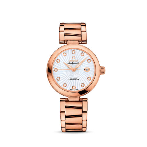 7b40cf15032516b513502b515942b3d82a89cf7b Omega De Ville LADYMATIC CO‑AXIAL CHRONOMETER Ref# 425.60.34.20.55.001