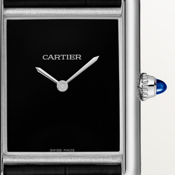 7c0fb1c311e5a245cce21b6ce6fd6f10975e819b Unworn Cartier Tank Must de Cartier, Stainless Steel, 32mm x 27mm, Ref# WSTA0072, box and papers