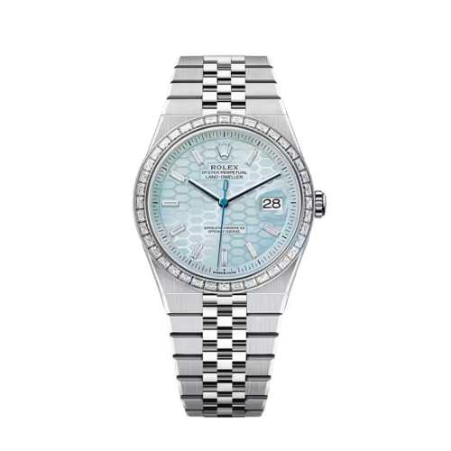 7c4800d161e00413555733d122b04e5f54974b8f Rolex Land-Dweller 40mm Oyster Platinum & Diamonds M127386TBR-0001