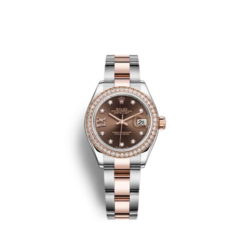 7e5b5d7e83bc672e18f067a75106e84837ad09ba Rolex Lady-Datejust 28, Oystersteel and 18k Everose Gold, Ref# 279381RBR-0004