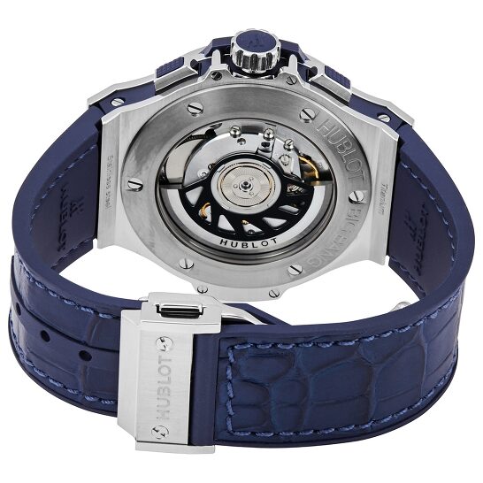 809696b8af518574b95c998fc0bb0d67db1ac269 Hublot Big Bang, Steel Blue Diamonds, 41mm, Ref# 341.SX.7170.LR.1204