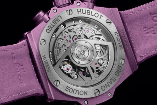 80aab8afed131801aa59b753042c1ac9ac87d55f Hublot Big Bang UNICO SUMMER PURPLE Ref# 441.UL.5820.NR