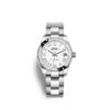 Rolex Datejust 31, Oystersteel, 18kt White Gold and diamonds, Ref# 278344RBR-0011