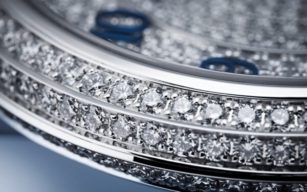 82731c31d5aa791cd616f1c176538f38023d423b Patek Philippe Calatrava Diamond Ribbon Joaillerie Ladies, 18kt White Gold set with 770 Diamonds: ~4,4ct, 36,5mm, Ref# 4978/400G-001