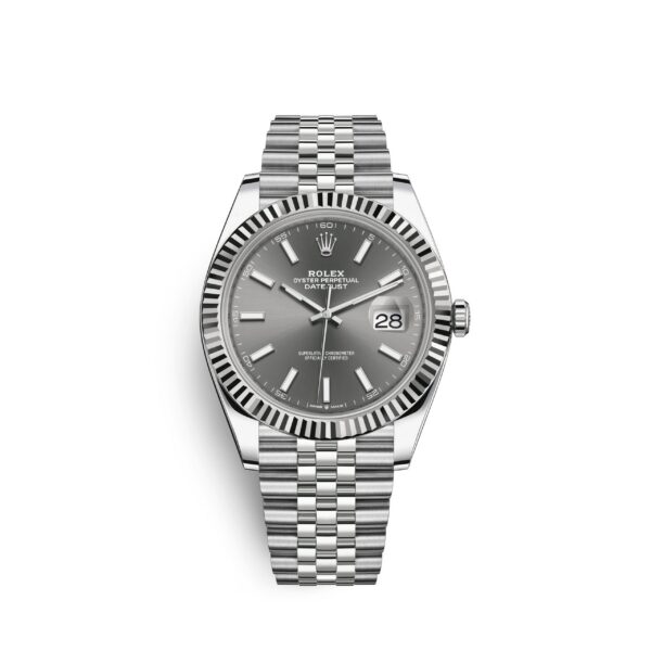 828148ceaa2dc11b6c386a01c78e7bde6e01cfad Rolex Datejust 41, Stainless Steel and 18k White Gold, 41mm, Ref# 126334-0014