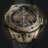 Hublot Big Bang SANG BLEU II MAGIC GOLD Ref# 418.MX.1103.RX.MXM22