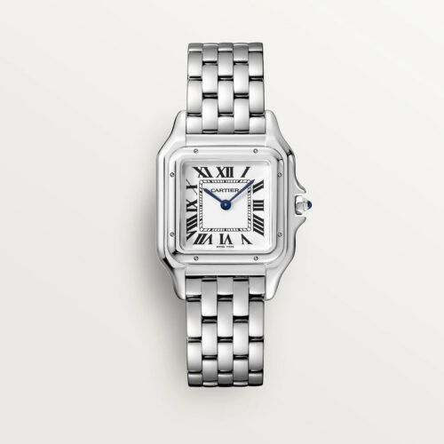 Unworn Cartier Panthère de Cartier Medium, Stainless Steel, 27mm x 37mm, Ref# WSPN0015, box and papers