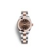 Rolex Lady-Datejust 28, Oystersteel and 18k Everose Gold, Ref# 279161-0010