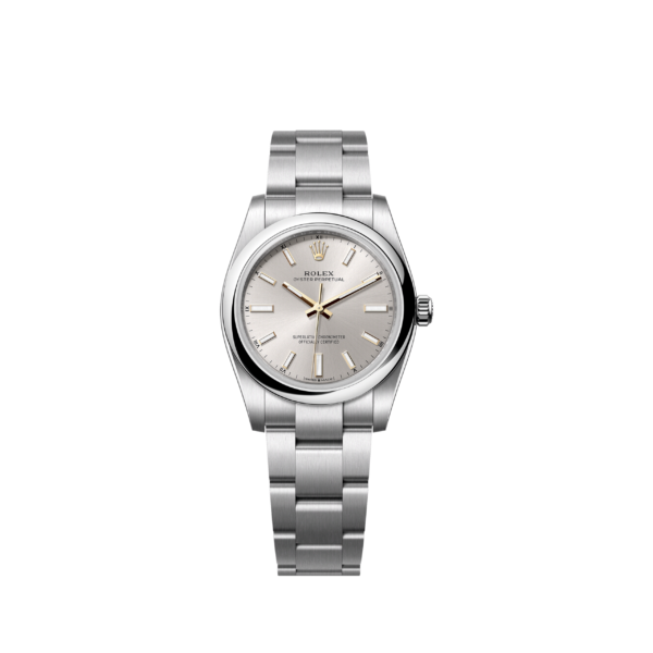 Rolex Oyster Perpetual 34 Oystersteel Ref# 124200-0001