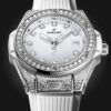 87558921d47411e854ceb1dba44c2193c3093e77 Hublot Big Bang ONE CLICK STEEL WHITE PAVÉ Ref# 485.SE.2210.RW.1604