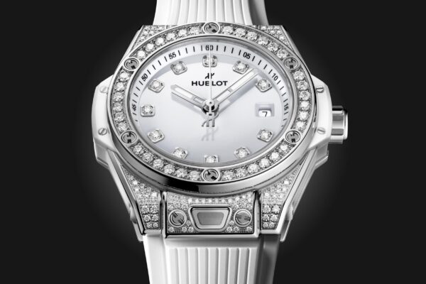 87558921d47411e854ceb1dba44c2193c3093e77 Hublot Big Bang ONE CLICK STEEL WHITE PAVÉ Ref# 485.SE.2210.RW.1604
