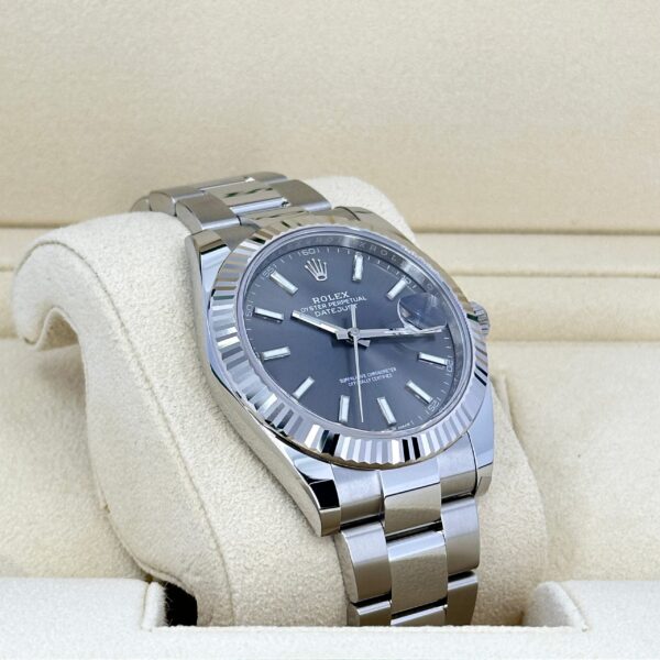 87f2c266a46cce2b205394af38ae258bc8b53ccd Rolex Datejust 41, Stainless Steel and 18k White Gold, 41mm, Ref# 126334-0013