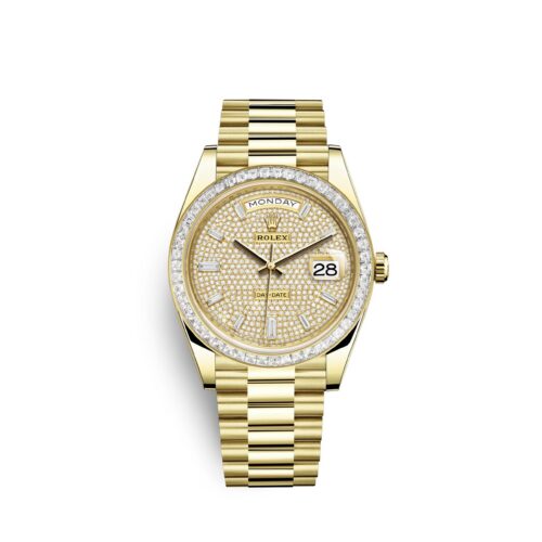 88e76fab1c6fa2741d269124fd92dd94c27c599b Rolex Day-Date 40mm, 18k Yellow Gold, Ref# 228398tbr-0036