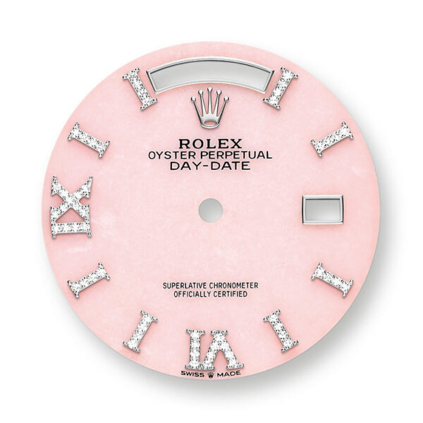 Rolex Day-Date, 36mm, Platinum and Diamonds, Ref# 128396tbr-0009