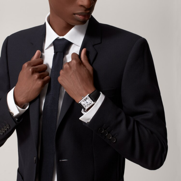 8ac8c050f4888b7d0d10d740fcbfa741301d7054 Unworn Cartier Tank Must de Cartier, Extra-large Stainless Steel, 41mm x 31mm, Ref# WSTA0040, box and papers