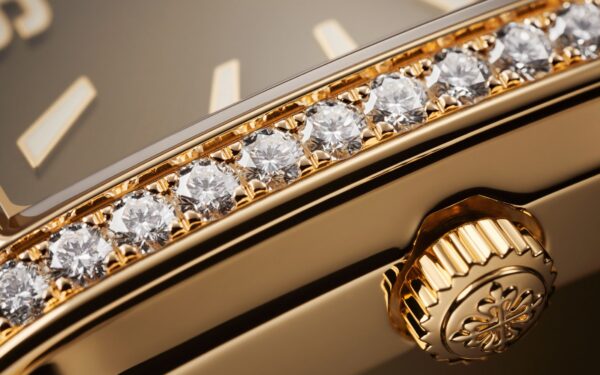 8ba3631c56da1f87c022ea1d6bc04870c620a22e Patek Philippe Twenty~4 Quartz Ladies Watch, 18k Rose Gold with 34 Diamond (~0.57 ct), 25.1 x 30 mm, Ref# 4910/1201R-001