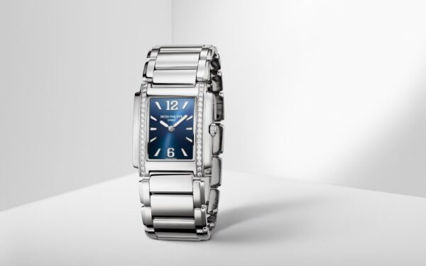 8ced68a367dfb31b6182800864650e417eeef5ff Patek Philippe Twenty~4 Quartz Ladies Watch, Stainless Steel with 36 Diamond (~0.42 ct), 25.1 x 30 mm, Ref# 4910/1200A-001