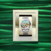 Rolex Oyster Perpetual 31, Turquoise blue, Celebration motif, Oystersteel, 31mm,  Ref# 277200-0010