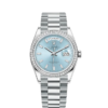 Rolex Day-Date 36mm, Platinum, Ref# 128396tbr-0003