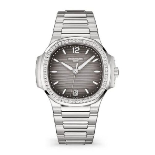 9403b332e304a121bc933df2866ad1d5a7534be2 Patek Philippe Nautilus Ladies Automatic Watch, Stainless Steel and Diamonds, 35,2mm, Ref# 71181/200A-011