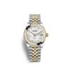 Rolex Datejust 31, Oystersteel, 18kt Yellow Gold and diamonds, Ref# 278343RBR-0028
