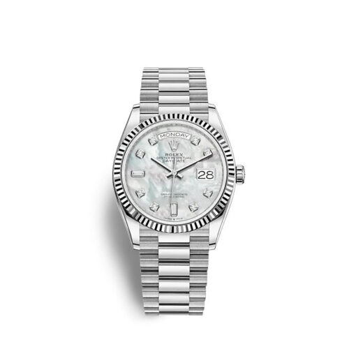 Rolex Day-Date 36 White gold Ref# 128239-0007