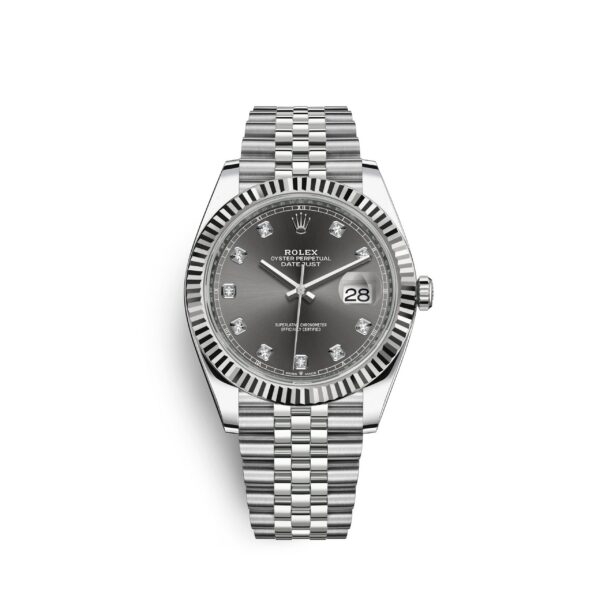 962503f12f4a81dc2e252c664049b00350d1f2b7 Rolex Datejust 41, Stainless Steel and 18k White Gold, 41mm, Ref# 126334-0006