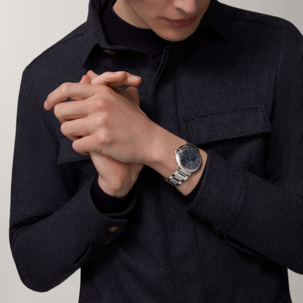 Unworn Cartier Ballon Bleu de Cartier, Stainless Steel, 40mm, Ref# WSBB0061, box and papers