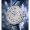 9a6d7fae96727813ad12880c84155c1e92a350d8 Patek Philippe Calatrava Diamond Ribbon Joaillerie Ladies, 18kt White Gold set with 770 Diamonds: ~4,4ct, 36,5mm, Ref# 4978/400G-001
